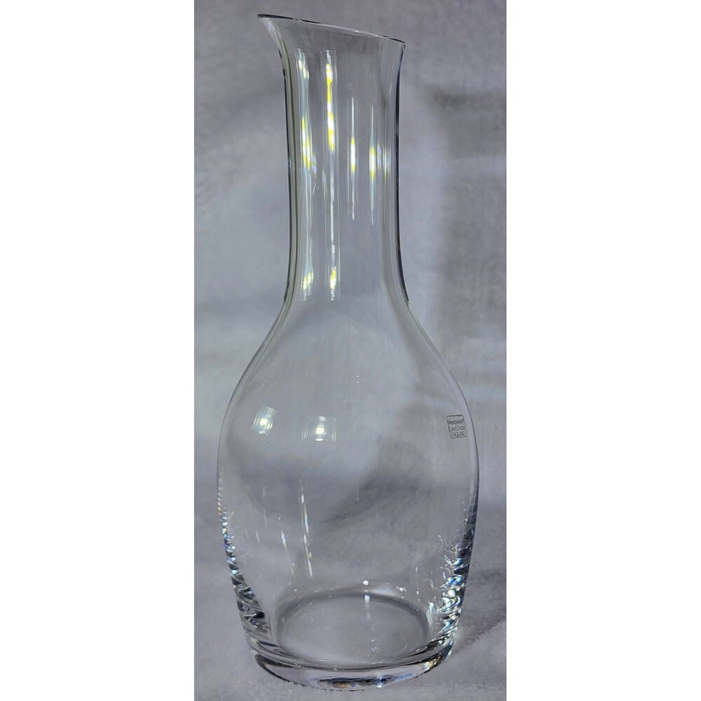 Vintage *Wedgwood* Crystal, Clear Decanter Carafe, Vase ~ England